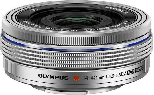 Olympus Kameraobjektiv Pfannkuchen / Weitwinkel für Micro Four Thirds (MFT) Mount Silver