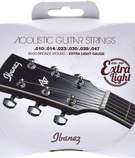 Ibanez IACS61C Set Corzi Pentru Chitară Acustică 80/20 Bronz 10 - 47