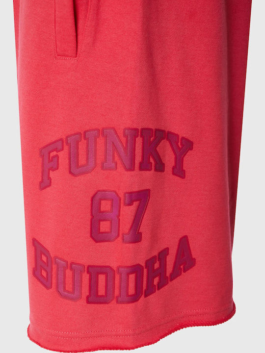 Funky Buddha Αθλητική Ανδρική Βερμούδα Watermelon
