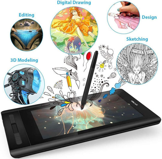 XP-Pen Artist 12 Γραφίδα Σχεδίασης με Όθονη FHD 11.6"