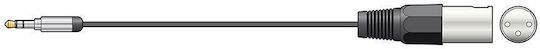 Chord Cable XLR male - XLR male Μαύρο 1.5m (MP3-XLR)