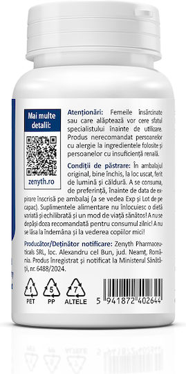 Zenyth Magnesium Bisglycinate 900mg 60 caps Energy