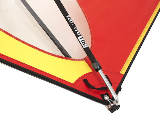 Classic 1.0 Dacron Sail Complete Set Windsurf Sail Aluminum Mast Tiki