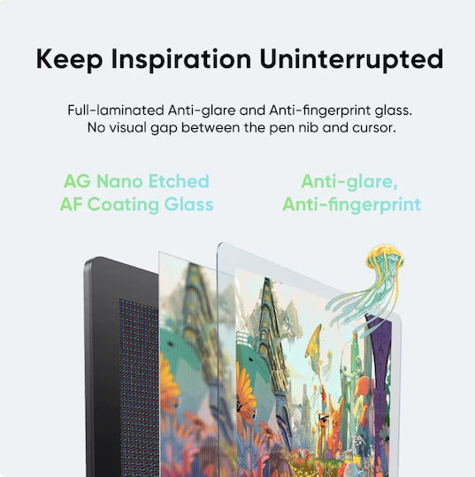 XP-Pen Artist 24 Pro Gen 2 Графичен таблет с дисплей 4K 23.8" Черен