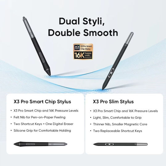 XP-Pen Artist 24 Pro Gen 2 Графичен таблет с дисплей 4K 23.8" Черен