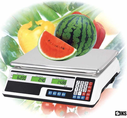 Electronic Balanță de Vânzare cu Amănuntul cu Capacitate de Cântărire 40kg și Subdiviziune 200gr