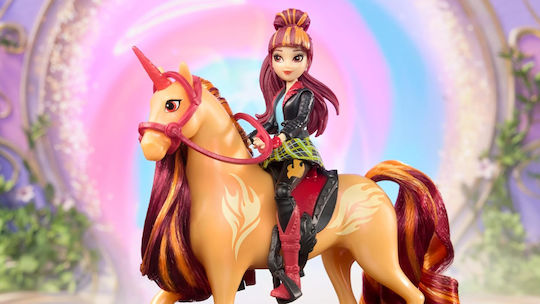 Spin Master Unicorn Academy Doll Set Valentina & Cinder for 4+ years old+ Years
