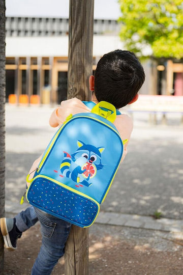Maped Picnik School Insulated Handbag Lunch Bag 7.1 Litres Light Blue 20x13x30cm Racoon