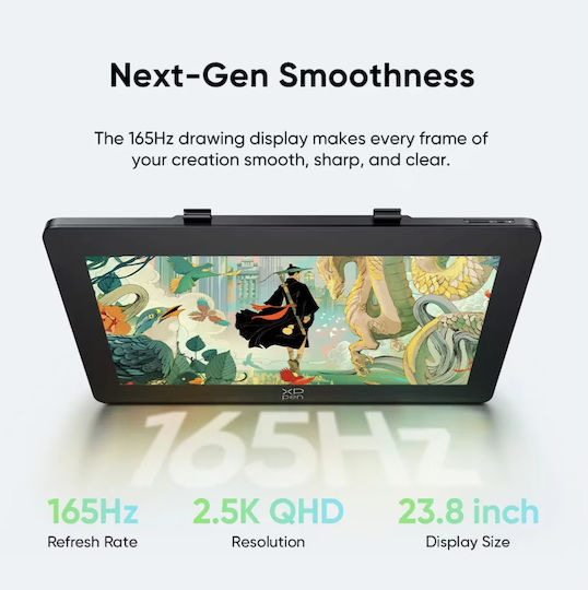XP-Pen Artist 24 Pro Gen 2 165Hz Stilou digital cu ecran QHD 23.8"