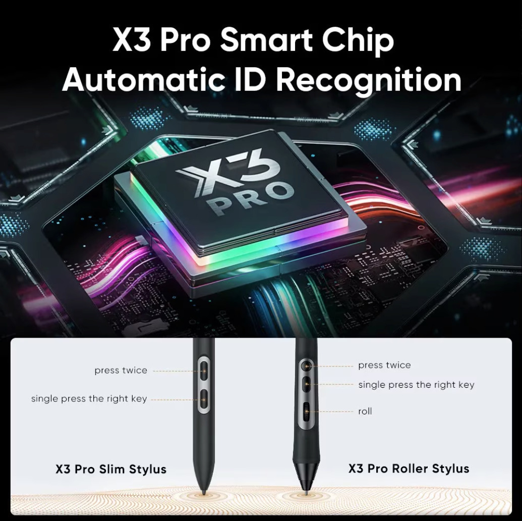 XP-Pen Artist 19 Pro Gen 2 Stilou digital cu ecran 4K 18.4