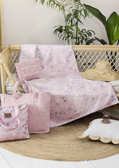 Nima Salty Love Πετσέτα Microfiber Σώματος Διπλής Όψεως Salty Love 160x90εκ.