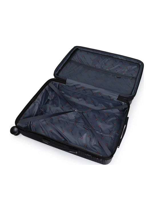 Cardinal Anniversary Голям Куфар Solid Black с 4 колела Височина 70см. 2015/70 Плътно черно