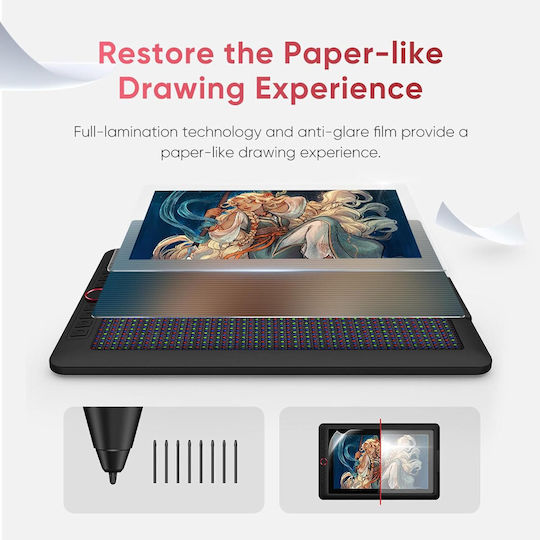 XP-Pen Artist Pro V2 Stylus pen with Display FHD 15.6"