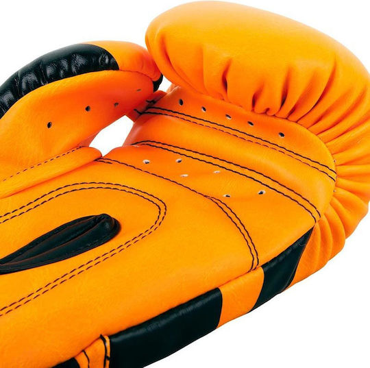 Venum Elite Kids Boxing Gloves for Match Orange