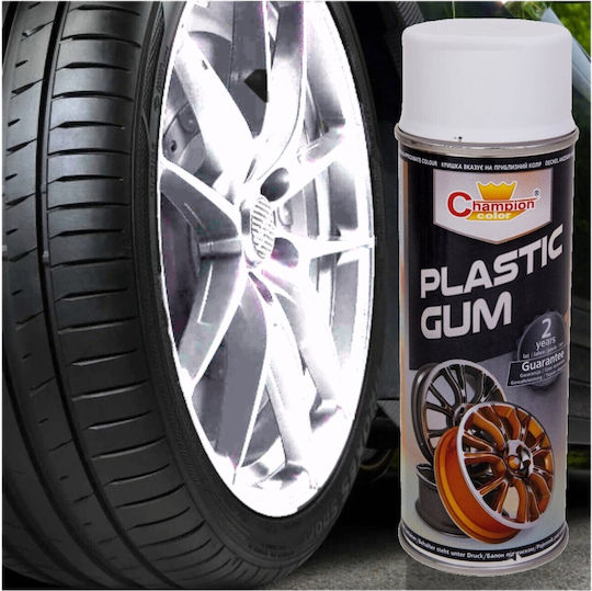 Spray auto Vopsea pentru Jante-Roti Auto Alb 400ml