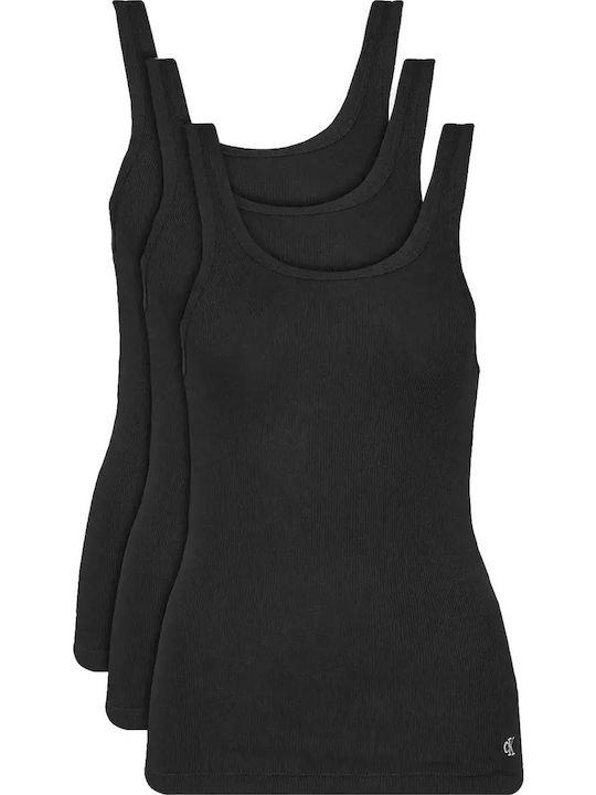 Памучно Дамски тениски Black 3Pack