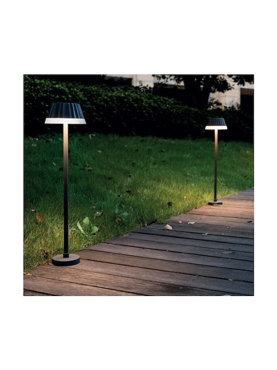Aluminum Outdoor Floor Lamp LED 10W with Warm White Light IP65 Bronze