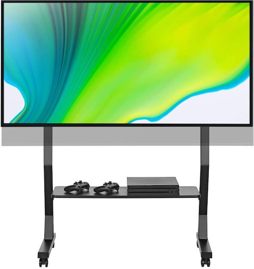Techly Стойка за телевизор Подов до 90" и 60кг