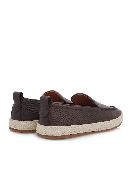 Men's Leather Loafers Brown