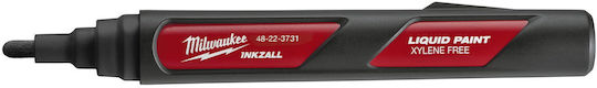 Milwaukee Inkzall Ανεξίτηλος Μαρκαδόρος Μαύρος 1mm