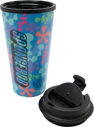 Thermos Glass Thermos Stainless Steel / Plastic 450ml Multicolour