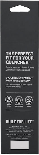 Stanley Quencher H2.0 FlowState Καλαμάκι για Θερμός 890ml από Πλαστικό Ροζ