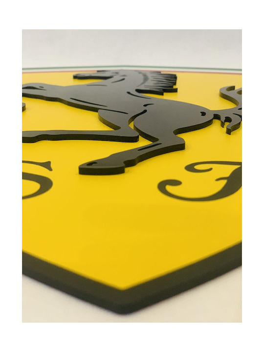 TKT Handmade Wall Decor Sign made of Acrylic F1TEAMS WA MER