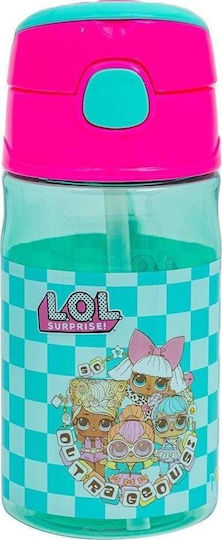 400ml Lol Surprise Astra Kids Water Bottle with Straw