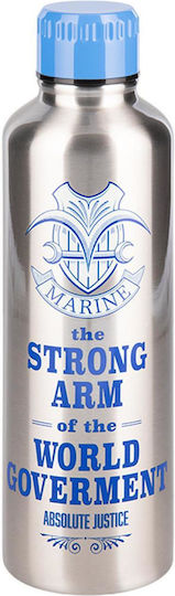 Paladone Kids Water Bottle Stainless Steel with Screw Cap Non Spill 500ml