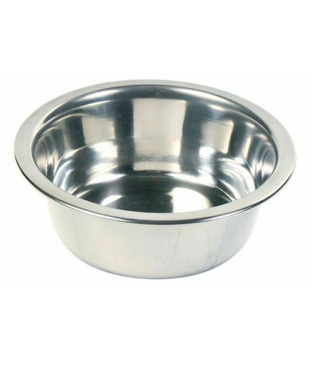 Pet Camelot Stainless Steel Bowl Food & Water for Dog & Cat 1lt 16.5cm in Silver Color