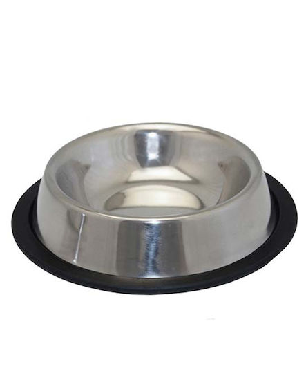 Pet Camelot Stainless Steel Bowl Food & Water for Dog & Cat 2.5lt in Silver Color