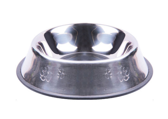 Nunbell Pet Stainless Steel Bowl Food & Water for Dog & Cat 26cm in Silver Color