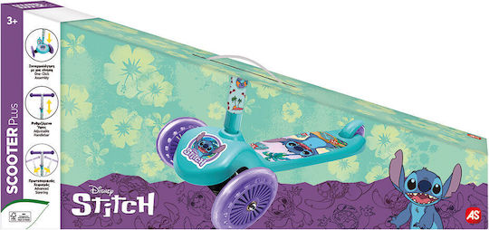 AS Kids Scooter Plus Stitch 3-Wheel for 3+ Years Green