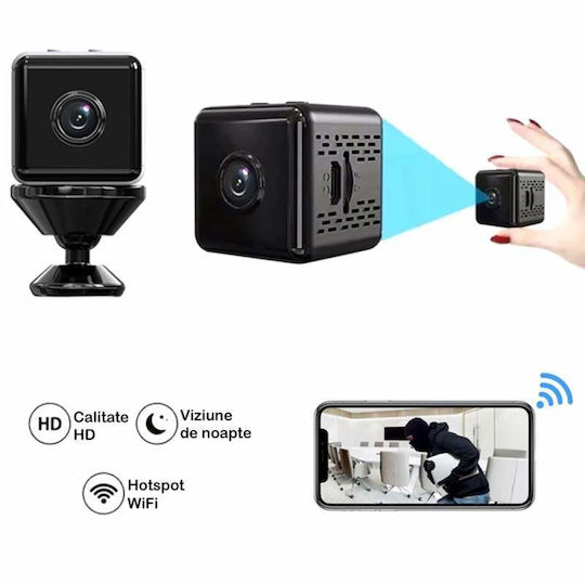 Κρυφή Κάμερα WiFi 1080p με Υποδοχή για Κάρτα Μνήμης