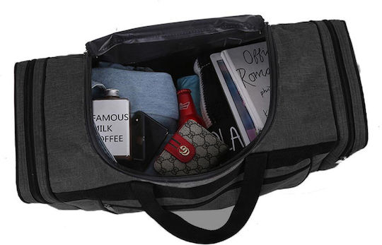 Amber Sack Voyage 65lt Black Fabric L68xW30xH32cm