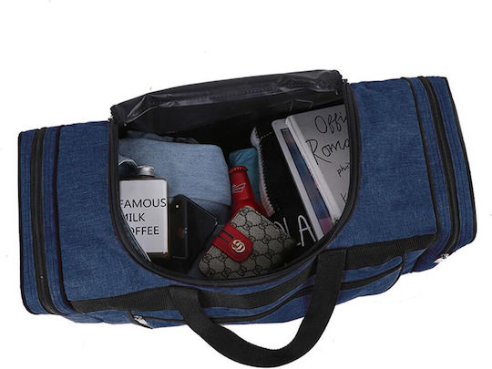 Amber Sack Voyage 65lt Blue Fabric L68xW30xH32cm