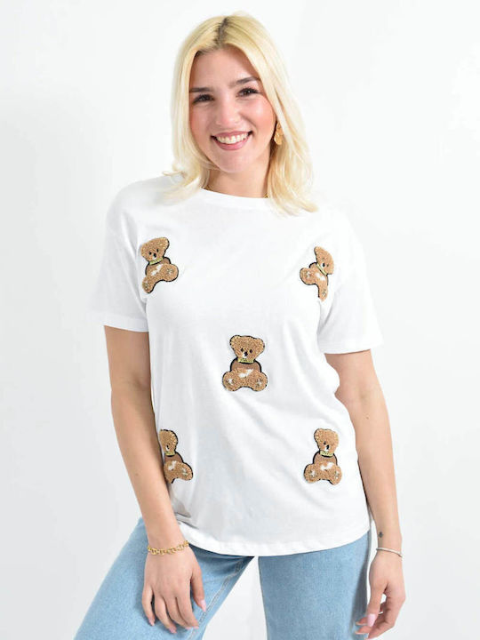 Women's Crop T-shirt White