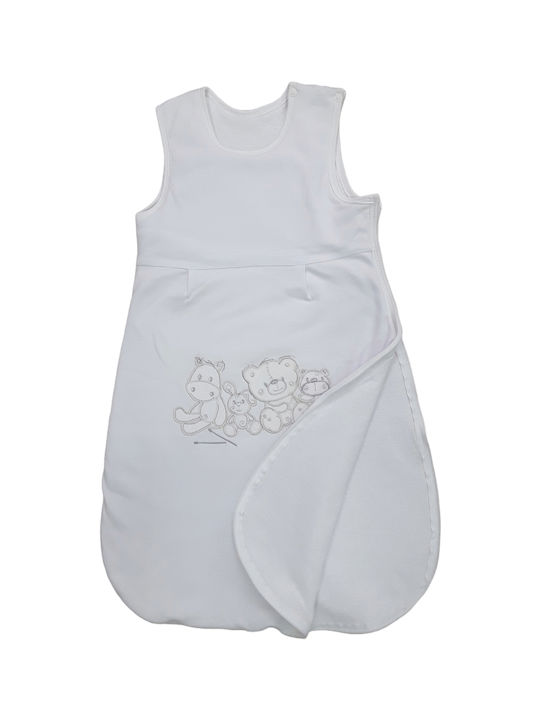 Beboulino Winter Schlafsack My Zoo White Bears