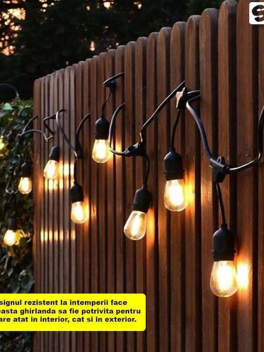 Garland Lights Exterior 5m