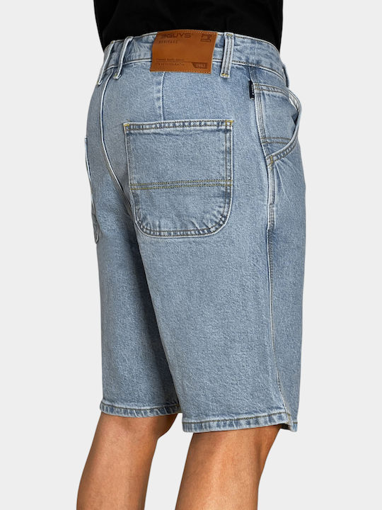 Ανδρική Βερμούδα Τζιν Jeans Blue