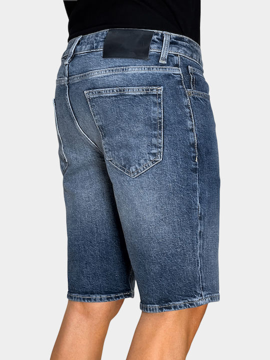 Ανδρική Βερμούδα Τζιν Jeans Blue