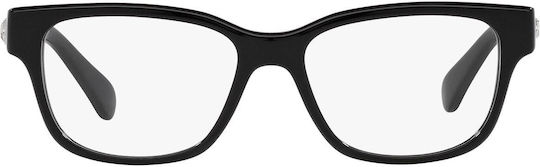Swarovski Rame Ochelari Pentru Femei Metalic Negru SK2007 1001