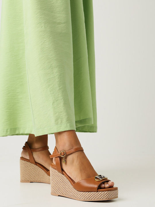 Women's Platform Shoes Tabac Brown