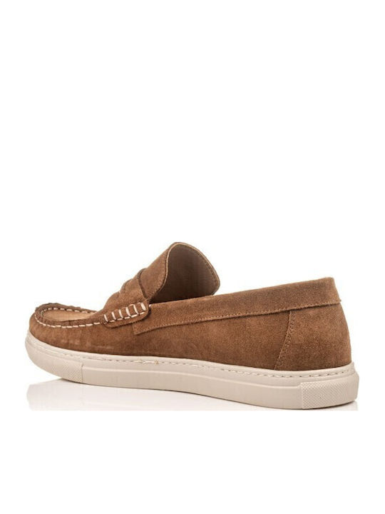 Men's Leather Loafers Brown