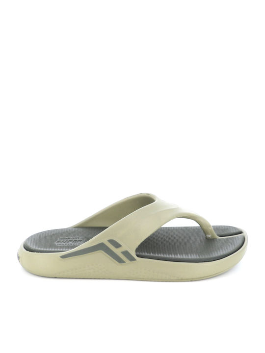Men's Flip Flops Khaki