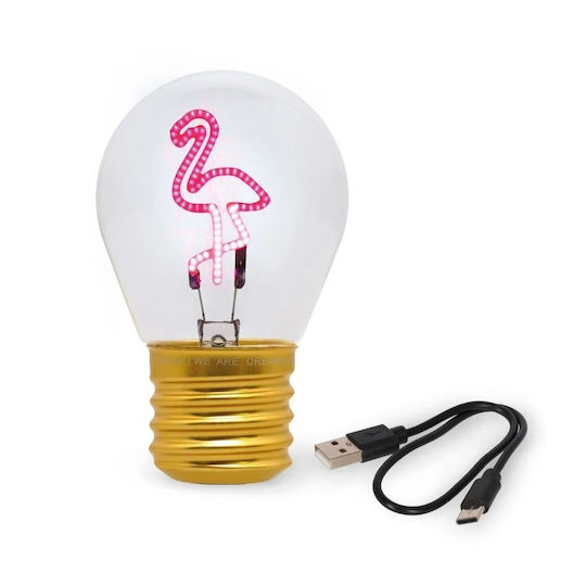Legami Milano Kids Decorative Lamp Flamingo 10.3x6.8cm