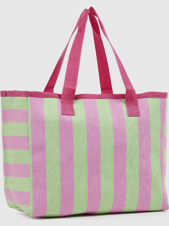 Verde Wicker Beach Bag Green Verde Wicker Beach Bag Green