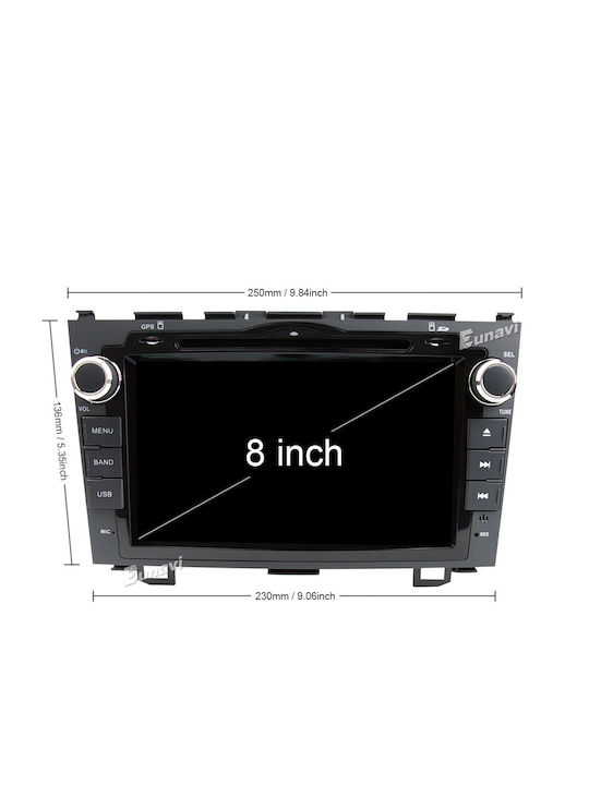 Ηχοσύστημα Αυτοκινήτου 2DIN (Bluetooth/USB/WiFi/GPS/Apple-Carplay/Android-Auto/CD)