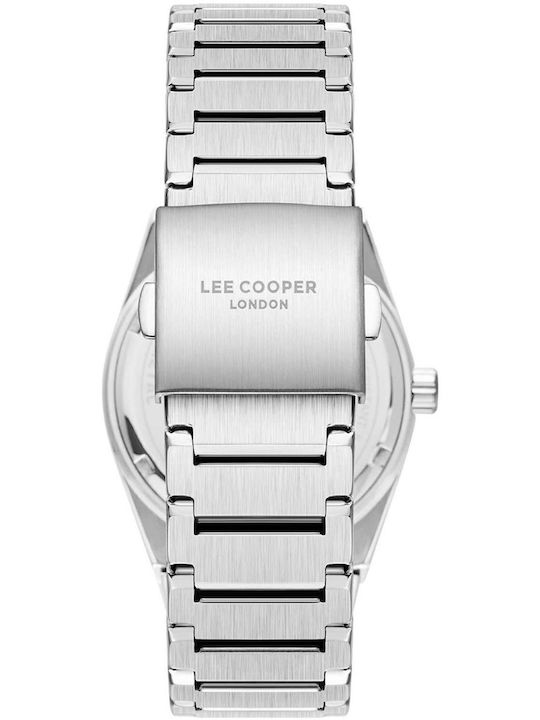 Lee Cooper Bracelet Men's Watch 40mm Battery With Silver Metal Bracelet