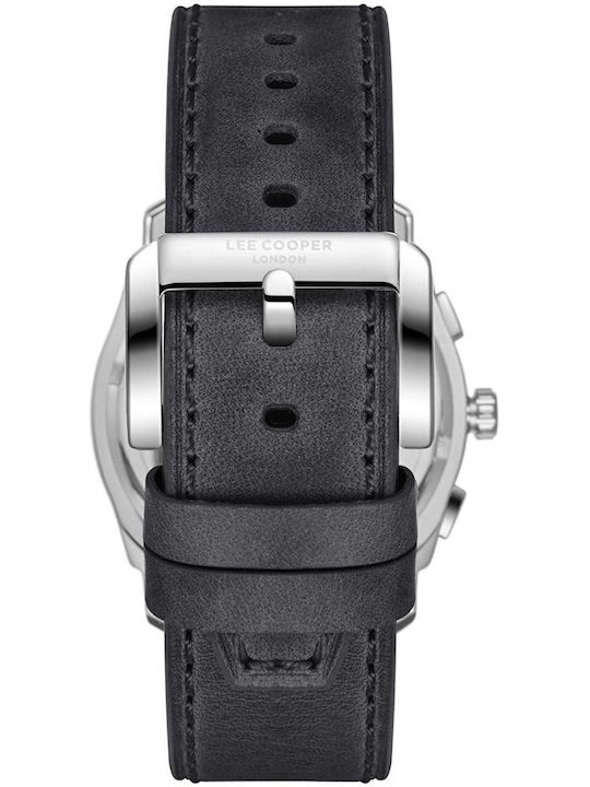 Lee Cooper Men's Watch Battery with Blue Leather Strap